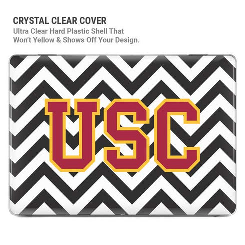 University of Southern California USC Chevron MacBook Pro 14in (2021-24) Case plus Skin